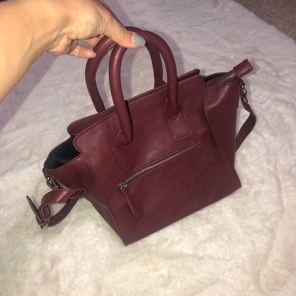 Burgundy Satchel!